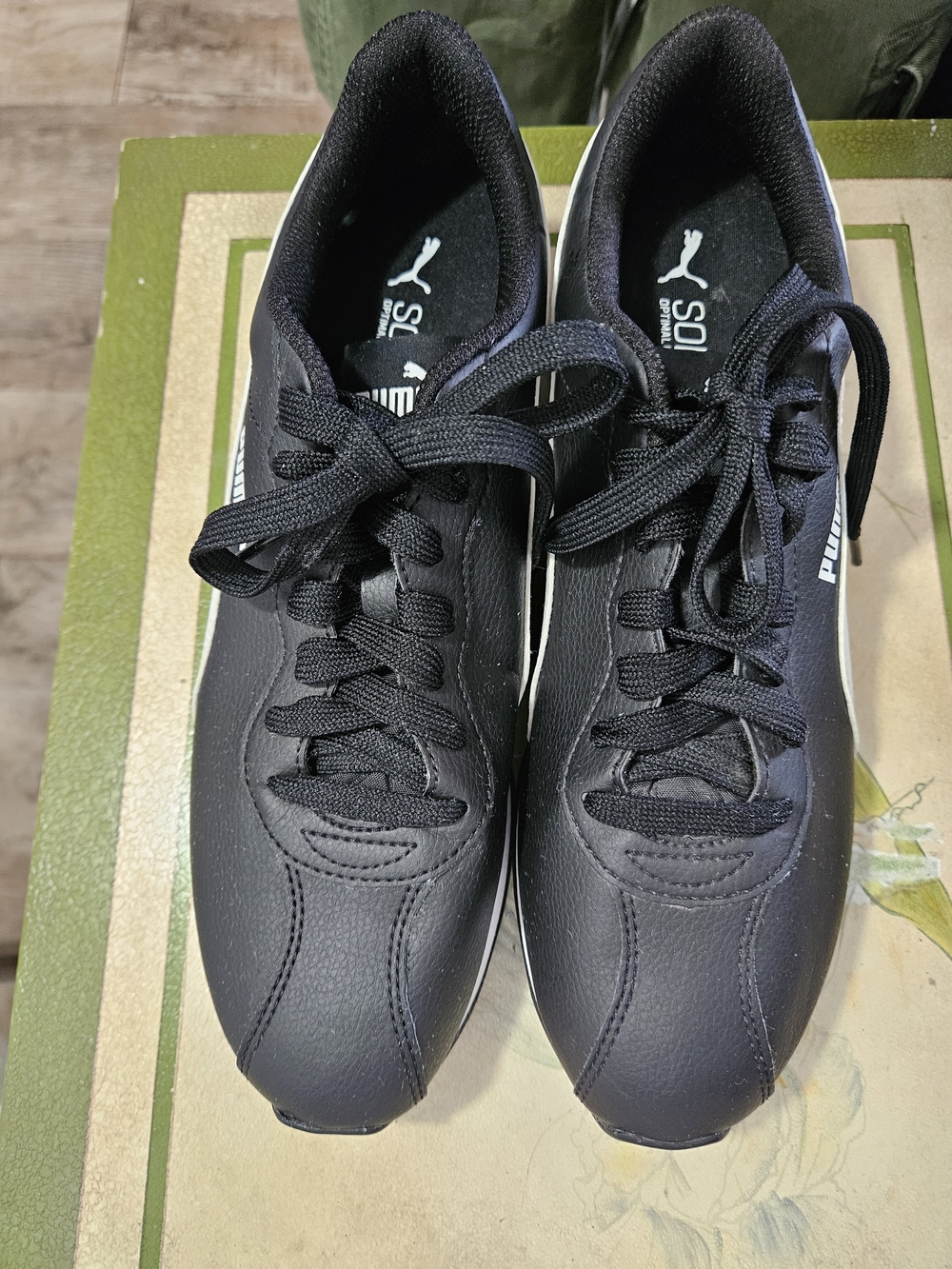Puma Men’s Black Slipstream Classic Sneakers